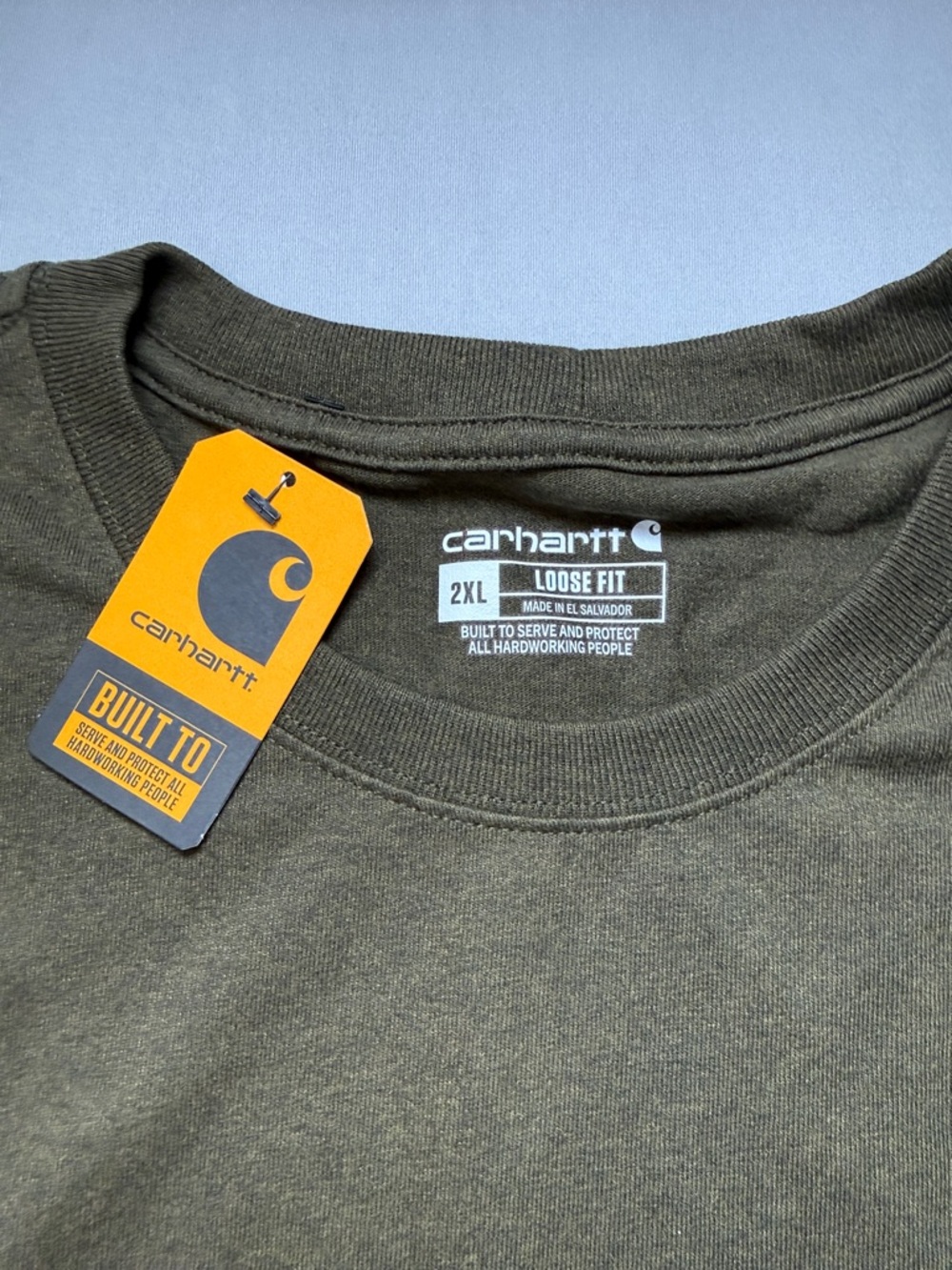 Carhartt Loose Fit Heavyweight Short Sleeve Tee Size 2XL NWT - Picture 4 of 5